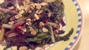 Swiss Chard with Toasted Nuts and Elderberry | Paula's Herbals